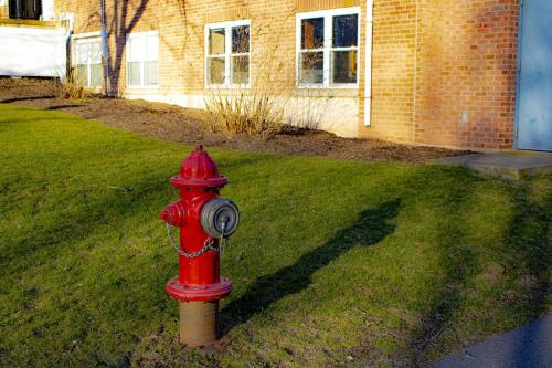 Fire Hydrant's Shadow